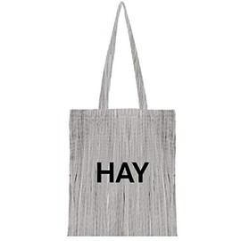 [HAY] Hey Tote Bag Men's Women's Cotton Bag Cotton Bag Black Dot Striped 700111 700185 Bag (STRIPE)