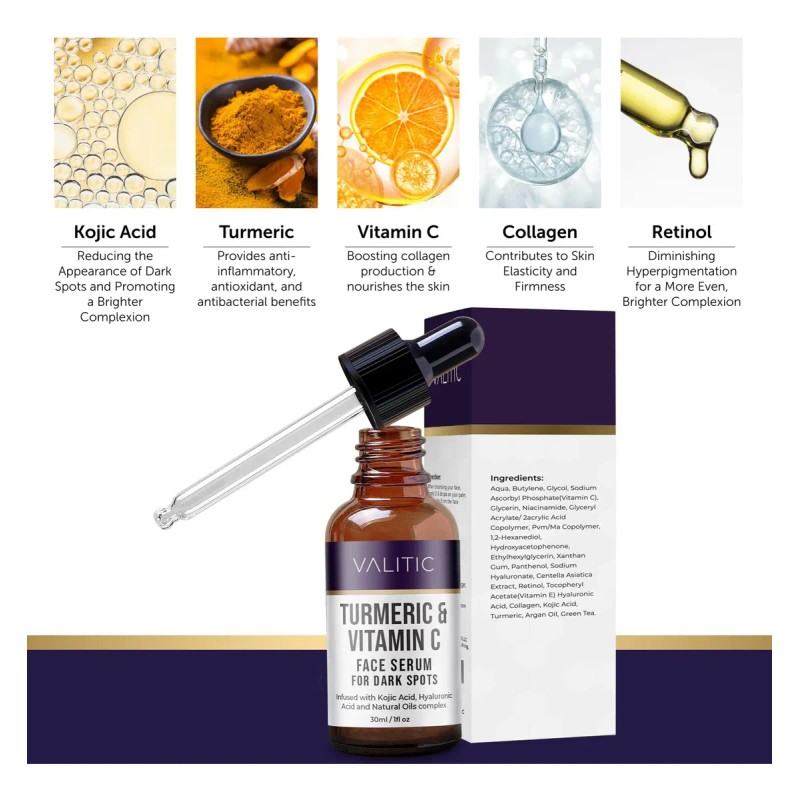 Valitic Vitamin C Serum For Face - Dark Spot Glowing