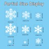 Christmas Window Stickers, Reusable PVC Double-Sided Window Stickers, Christmas Decoration