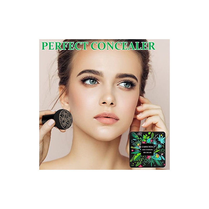 Cahiuyoa Unidad Crema Aplicador Esponja Tipo Hongo Base Maquillaje Líquida
