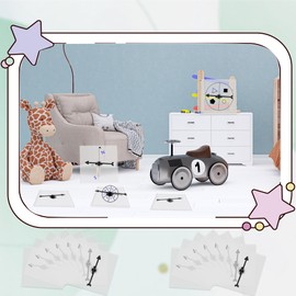 36 Pcs Transparent Spinners Dry Erase Clear Blank Math Spinner with Rotating Arrow for Classroom Teaching and Party Games