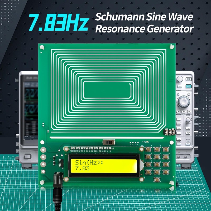 PEZOTA 7.83Hz Schumann Wave Resonance Generator, Ultra-Low Frequency Pulse Generator,