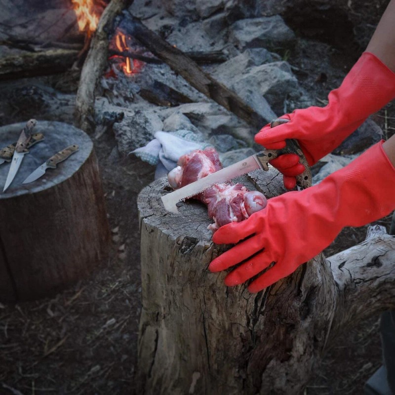 Mossy Oak 8 Piece Hunting Field Dressing Kit Portable Butcher