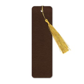 Gallery Leather Bookmark - Freeport Metallic Bronze - 7"x2"