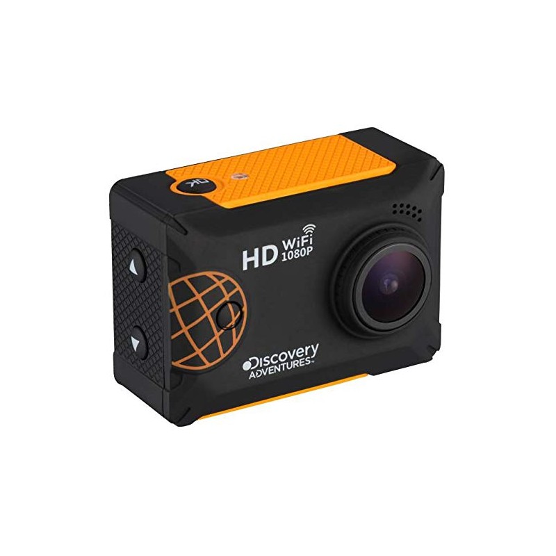 Discovery Expedition Waterproof Camera 12MP FHD 1080P WiFi Black