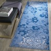 Safavieh Adirondack Collection ADR114F Floral Glam Damask Distressed Runner, 2'6"
