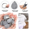 Pack of 12 Tablecloth Weights Made of Natural Stone, Tablecloth