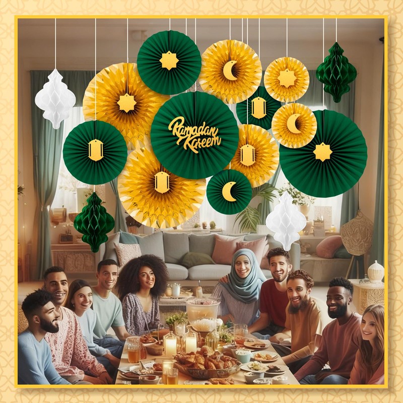 Epakh 29 Pcs Eid al Adha Decorations for Home Eid