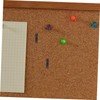 LALAFINA 40pcs Decorative Wooden Push for Bulletin Boards Cork Boards