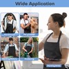 Noverlife Hair Stylist Apron with 4 Pockets, Hair Resistant 34