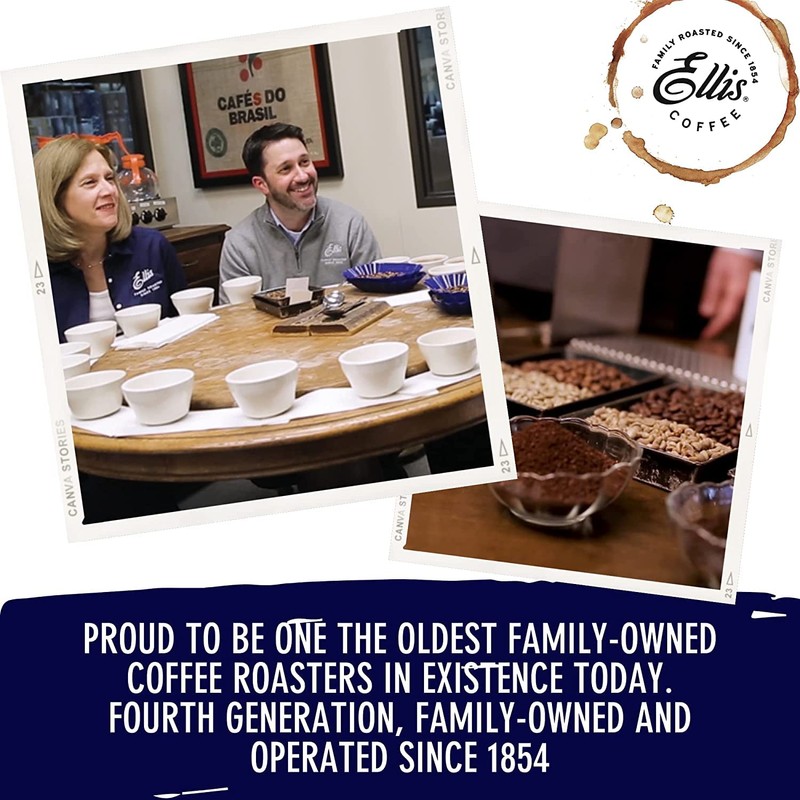 Ellis Coffee - Presidential – Light Roast – Ground Coffee