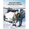 AstroAI 2" 1 Ice Scraper & Snow Shovel Kit, 47.2"