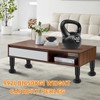 Yoposeo 4 PCS Adjustable Round Furniture Legs 7-12.2 inch [with