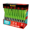 Scotch 5" Soft Touch Pointed Tip Kids Scissors, 12 Count