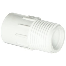 2 Pack - Orbit 1/2 Inch Slip x 3/4 Inch MHT PVC Hose-to-Pipe Adapter