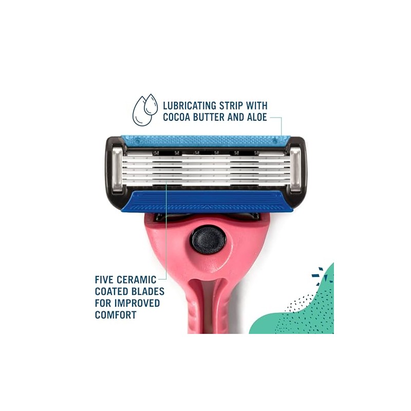 Preserve Shave 5 Replacement Blades - 4 CT- 6 packs