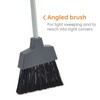 COASTWIDE CW58003 8-Inch Angled Broom, Gray