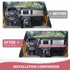 RAZPOY for Bronco Dash Panel Cover, Center Console Dashboard Trim