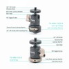 Tilta Mini Ball Head Mount | Adjust Angle of External
