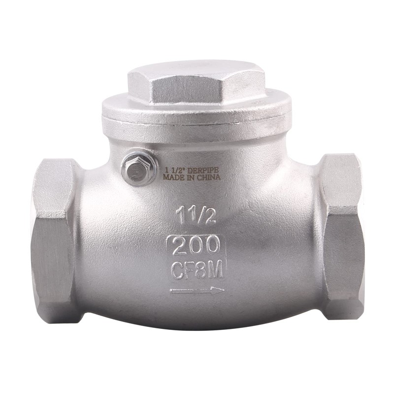 DERPIPE 1-1/2 Inch Swing Check Valve - WOG 200 PSI