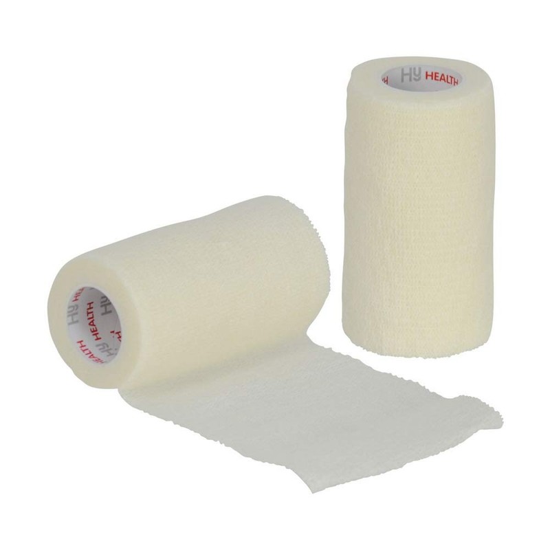 The Saddlery Shop HyHealth Sportwrap Vetwrap Style Bandage Bright Green