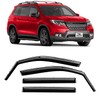 Voron Glass in-Channel Extra Durable Rain Guards for Honda Passport