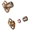 KINGBATH™ Bar Valve Fixing Kits Brackets 3/4” Inch Connections BSP