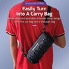 Topactive Bike Handlebar Bag Backpack for Gravel Bikepacking Waterproof Cycling