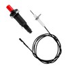 2 Sets Piezo Spark Igniters with 2 Push Button Piezo