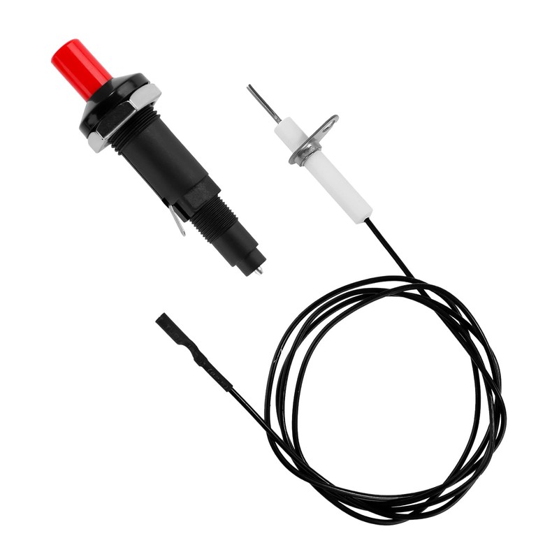 2 Sets Piezo Spark Igniters with 2 Push Button Piezo