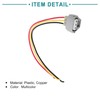 ACROPIX Front Turn Signal Light Wiring Harness Socket Adapter Fit