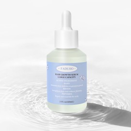 FADUIIO Hair Growth Serum with DAPO Biotin, Peptides, Caffeine & Ginseng – Daily Leave-In Treatment for Thinning Hair – Lightweight Formula for Visibly Thicker, Healthier-Looking Hair – 2 Fl Oz