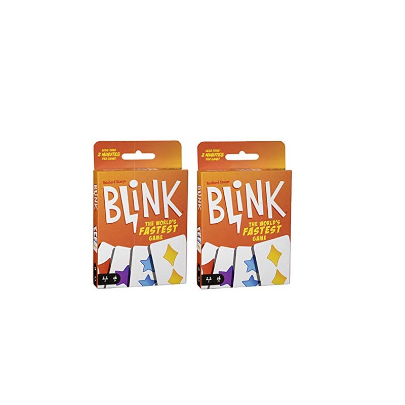 Mattel Games Blink Card Game The World's Fastest Game- by