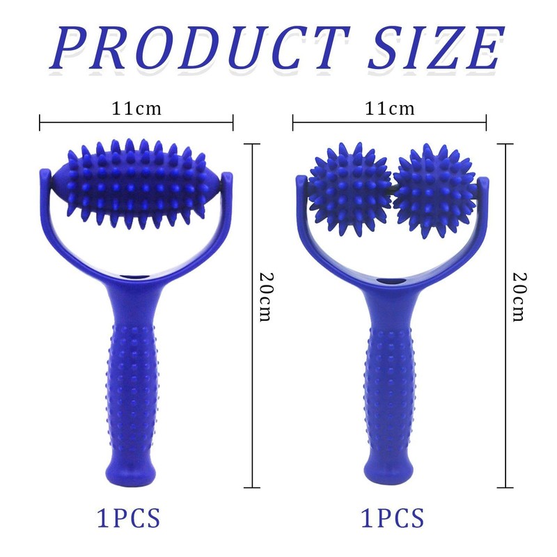 2-Piece Roller Massager, Portable Massager, Manual Massager, Creative Massager, Suitable
