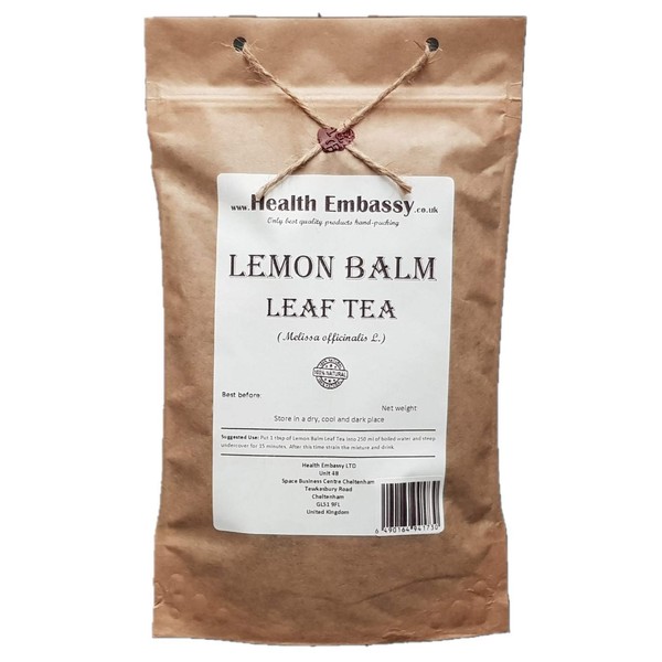 Health Embassy Lemon Balm Leaf (Melissa officinalis L), 50 g