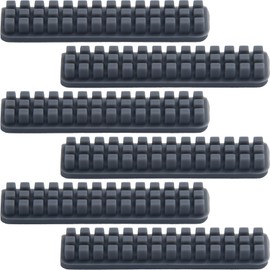 SmallCat 6pcs Silicone Nozzle Wiper Brush for Bambu Lab A1, Self-Adhesive Nozzle Cleaner Tool, 3D Printer Hotend Nozzle Brush Replacement Kit Incompatible with Bamboo Lab A1 Mini- Gray