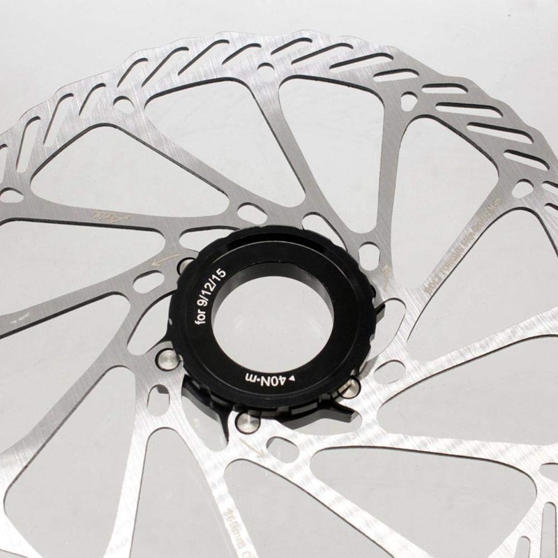 Keenso Center Lock Adapter, Disc Brake Hub Adapte Bicycle Center