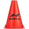 Nivia Plastic Marking Cones, Football Cones, Red, 6-inch Size