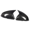 1 Pair Side Mirror Cap Cover Standard Carbon Fiber Glossy