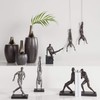 Torre & Tagus Athletic Resin Men Bookends Set of Two,