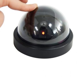 Dummy Dome CCTV Security Camera - Black (Fake Surveillance Camera for Crime Prevention) Surveillance 3ea