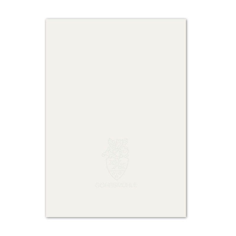 100 pcs // Zanders GOHRSMÜHLE Paper, White Matt DIN A4