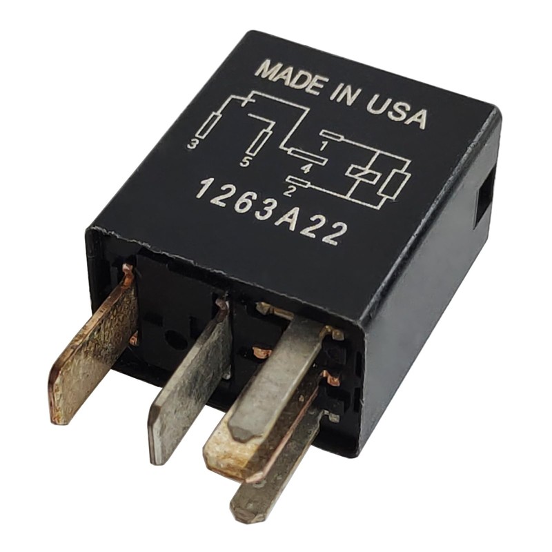 2Pcs Automotive Relay G8HE-1C7T-R1-DC12 20A 5Pins 12VDC SPDT