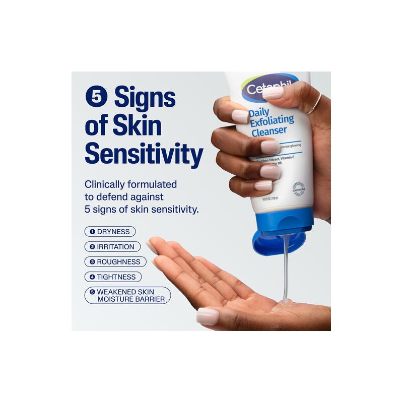 Cetaphil Face Daily Exfoliating Cleanser 178mL