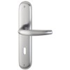 Hoppe Atlanta (Langschild) Doorknob, Aluminium Nature for Indoor, Doorknob-Trimming, Profile