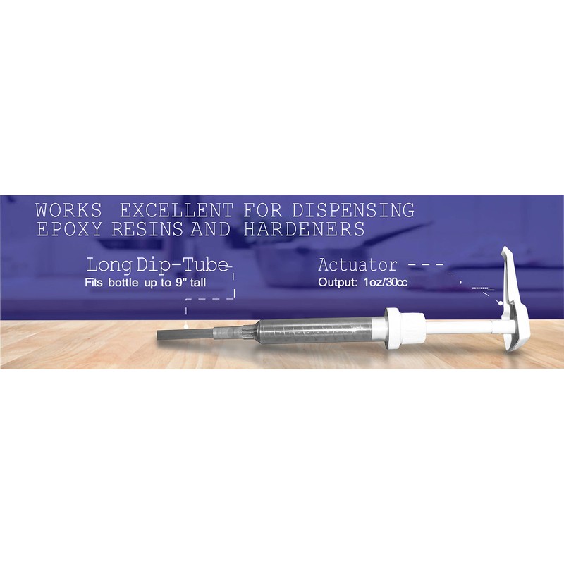 Fiberglass Supply Depot Inc. Epoxy Hand Pump – Dispenser Fits