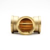DOJA Barcelona Brass T-Piece Tee Fitting, 3/8" for Irrigation &