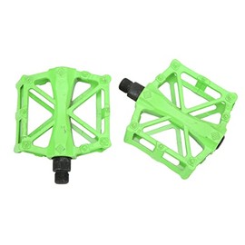 Alomejor Pedales de Bicicleta Ergonómico Aleación de Aluminio para Bicicleta Plegable Bicicleta de Montaña Bicicleta de Piñón Fijo