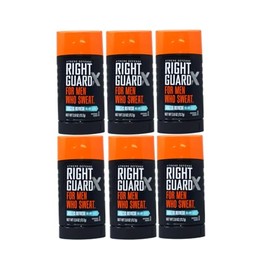 Right Guard Xtreme Defense Antiperspirant Deodorant Invisible Solid Stick, Arctic Refresh, 2.6 Ounce (Pack of 6)