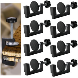 moonoom 8Pcs Adjustable Patio Furniture Clips- Outdoor Sofa Rattan Furniture Clamps- Rattan Clamps Wicker Chair Fasteners- Sectional Couch Sofa Furniture Clips for Keeping Furniture Together